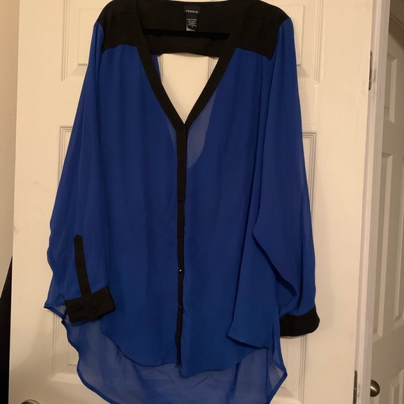 torrid Tops - Blue blouse